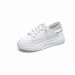 2026 Summer New Genuine Leather White Sneakers For Women, Flat, Breathable, Casual, Versatile, Student, Factory Direct_vogvips.com