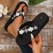 Women's Shoes In Summer Indoor Beach Outdoor Wear Stepping Shit Feeling Bohemian Style Flip Flops_vogvips.com