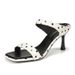 Summer New Tyle Imple Elegant Quare-toed Open-toe For Women, Fahionable And Exy Tiletto High Heel, Lip-on_vogvips.com