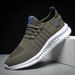 Men's Breathable Knit Casual Sports Running Shoes Anti-slip Sneakers Tennis Walking Trainers For Men_vogvips.com
