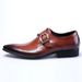 Men's Oxford Loafer Wedding Shoes Footwears Patent Leather Suede Lace-Up Business_vogvips.com