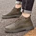 New Leather Spring Men's Shoes High-top Men's Heightening Tooling Martin Boots_vogvips.com