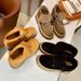 Thick-Soled Martin For Women, Yellow 2022 Autumn New Suede Leather Ankle Boots, Fashion Lace-Up Bucket Work Short Boots_vogvips.com