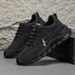 Spring New Labor Protection Casual Workwear Board Thick Soled Anti Slip Driving Men's Sports Running Shoes_vogvips.com