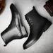 Fleece Martin Boots Men's Black Leather Boots Casual Warm High Top Boots_vogvips.com