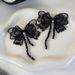 Lace Bow Shoe Buckle Niche Pearl Tassel Shoelace Decoration Beaded Sneaker Flower DIY Accessories Detachable_vogvips.com
