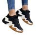 Low Top Sports For Women In Spring 2026, New Size 43 Casual Thick Sole Serrated Dad Shoes_vogvips.com