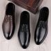 Business Casual Men, Seasonal Professional Work Minimalist Top Layer Cowhide Formal Wedding Shoes, Leather Shoes For Men_vogvips.com