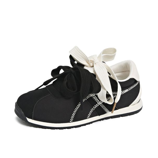 Women's Shoes Thick Sole Casual Shoes Student Sports Running Shoes Ins Daily Trendy Sneaker Vacation Walking Shoe_vogvips.com