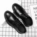 Cross-border Spring and Summer Leather Shoes Low-cut Casual Shoes All-match Men's Shoes Black Work Shoes Waterproof Korean Style Business Shoes for Me_vogvips.com