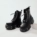 European And American Style Dark Motorcycle Heavy Metal Thick-Soled Martin Boots Spring New Women's Punk Leather Shoes_vogvips.com