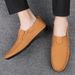 Casual Men's Leather Shoes Lazy Shoes Driving Shoes_vogvips.com