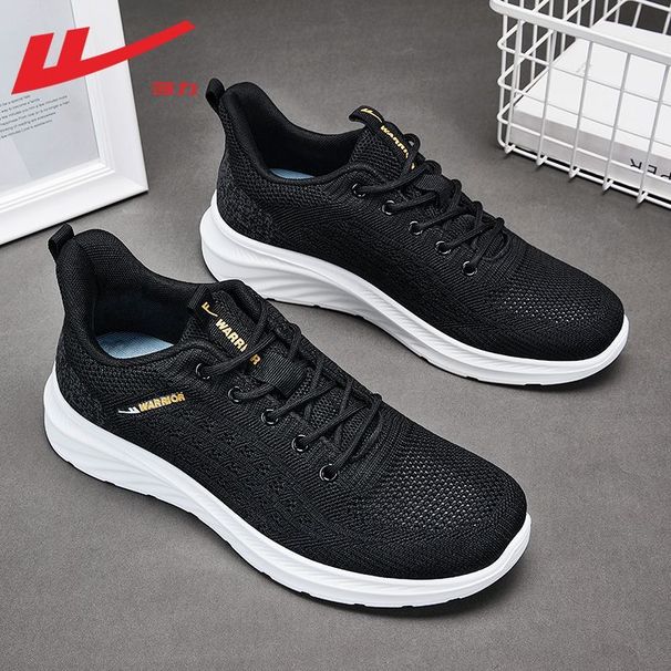 Pull-back Shoes For Men, Spring Breathable Sports Shoes, New Men's Casual Lightweight Running Shoes, Men's Mesh Shoes_vogvips.com
