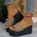 Sandals Women Slippers Wedges Summer Slides Shock Absorption Casual Leisure Waterproof Lightweight Arch Support Luxury_vogvips.com