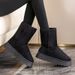Long For Women New Hot-Selling Boots Winter Fleece-Lined Thickened Harbin Cold-Proof Snow Non-Slip Large Cotton Shoes_vogvips.com