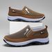 Euro Step Outdoor Men's Spring New Style Casual Sports Lightweight Single Shoes Comfortable Slip-On Loafers For Middle-aged And_vogvips.com