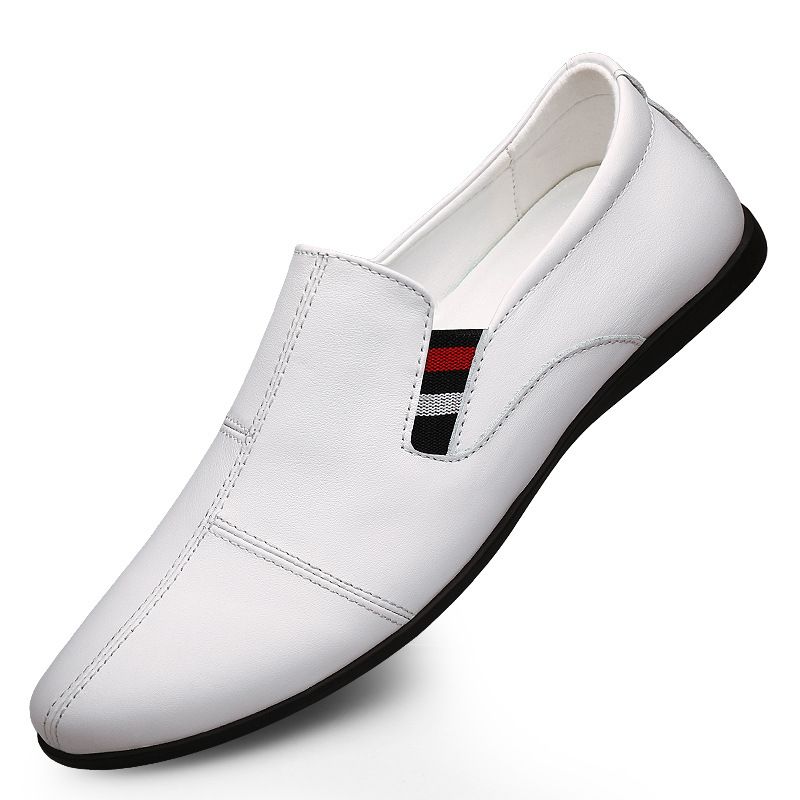 Men's Leather Shoes Soft-soled Men's Shoes Casual Lazy Shoes_vogvips.com