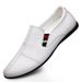 Men's Leather Shoes Soft-soled Men's Shoes Casual Lazy Shoes_vogvips.com