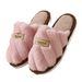 Furry For Women, Autumn And Outdoor Non-Slip Indoor Thick Sole Home Fluffy Slippers, Winter Warm Cotton Slippers_vogvips.com