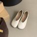 French-style Evening Breeze Shallow Single Shoes For Women, New Spring And Autumn Korean Retro Granny Shoes, Women's_vogvips.com