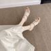 Pointed Rhinestone Fairy Sexy Nightclub Gentle Stiletto High Heel Sandals_vogvips.com