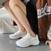 Flying Woven Shoes Sports Shoes Women's Mesh Breathable Student Casual Shoes Flat Running_vogvips.com