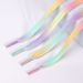 Rainbow Colored Shoe Laces - Extra Long 80cm To 160cm, Durable & Stylish For Sneakers, Casual & Work Shoes_vogvips.com