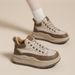 Leather High Top For Women Autumn Winter New Korean Version Versatile Student British Style Lace Up Sports And_vogvips.com