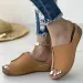 Sandals Women Shoes Summer Party Walking Slip On Ladies Wedge Woman Casual Female Footwear Slippers_vogvips.com