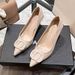 2025 Autumn New Soft Leather High Heels With Metal Loop Buckle Design Pointed Shallow Mouth Commuter Single Shoes_vogvips.com
