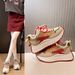 Fleece Forrest Gump Shoes Schoolgirl Sports Daddy Shoes Platform Casual_vogvips.com