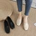 flat Shoes, 2026 Spring New Model, Versatile, Comfortable, Simple, Soft-soled Slip-on Loafers For Women_vogvips.com