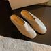 Leather Comfortable Mules Half Slippers For Women 2026 Spring Summer New Style_vogvips.com