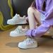 Little White Shoes Female And Female Students Leisure Sports Versatile Board Shoes Street Shooting_vogvips.com