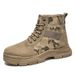 European Warm Series New Camouflage Men's Martin Fashionable Comfortable Breathable Casual Shoes Work Boots For Men_vogvips.com