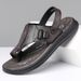 Men's Summer Soft Bottom Anti-Slip Comfortable Beach Shoes Slippers Breathable Sandals For Casual Outdoor Activities6190_vogvips.com
