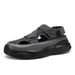 Men’s Shoes Men's sandals for summer outdoor sports, non slip and wear resistant, drivers driving to work, men's outdoor wading beach slippers_vogvips.com