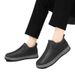 Winter Men Plus Velvet Thick Sheep Wool Dad Shoes Leather Waterproof Non Slip Elderly Shoes Men_vogvips.com