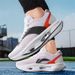 Men Running Shoes Woman Trainer Race Breathable Couple Sneakers Men Sneakers Lace Up Toe Cushioning Shoes For Men Carbon Plate_vogvips.com