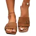 Sandals Women Slippers Wedges Summer Slides Slip Leisure Fashion Flexible Footwear Luxury Shoes_vogvips.com