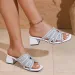 Sandals Women Slippers Wedges Slides Summer Leisure Sports Breathable Waterproof Party Slip Luxury Shoes_vogvips.com