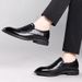 2026 Spring New Top With Crocodile Pattern, Men's Genuine Leather Wedding Shoes, High End Single Shoes_vogvips.com