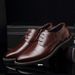Suitable For All Seasons Genuine Leather Single Business Formal Wenzhou Men's Shoes Extra Large Size 46 47 48_vogvips.com