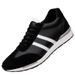 Casual Heightening Men's Shoes Sports Color Matching Striped Suede Soft-soled Shoes_vogvips.com