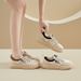 Mesh White Shoes Female Students Breathable Heightening Shoes Board Shoes Casual Shoes_vogvips.com
