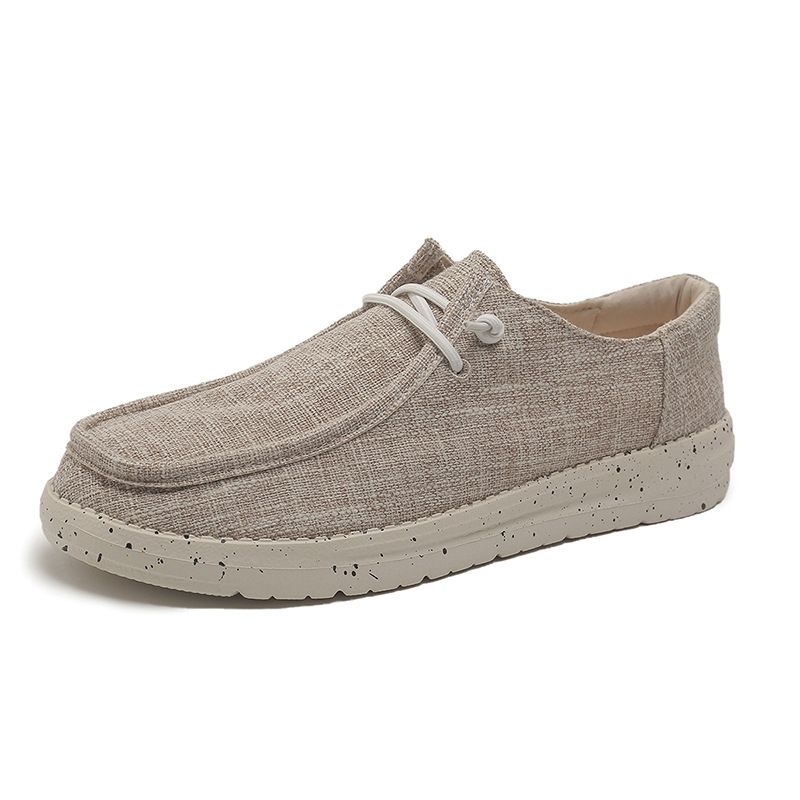 Plus-size canvas loafers for men_vogvips.com