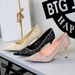 Women's Shoes Elegant High Heels For Women, Featuring Sequins, Beading, Pointed Toe, Low Cut, Stiletto Heels, Slip On Style._vogvips.com