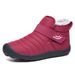 Large Outdoor Hiking Snow Boots With Winter Fleece Ulation Cotton Shoes For Middle-Aged And Elderly People, Anti Slip_vogvips.com