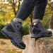 High-top Boots Men Comfortable Casual Anti-slip Breathable Warm Combat Boots Men Durable Plush Soft Outdoor Hiking Shoes Men_vogvips.com