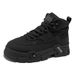 European Warm Series Thick-Soled Height-Increasing Short For Men, Autumn And Winter New Lace-Up Work Shoes, Men's Outdoor Casual High-Top_vogvips.com